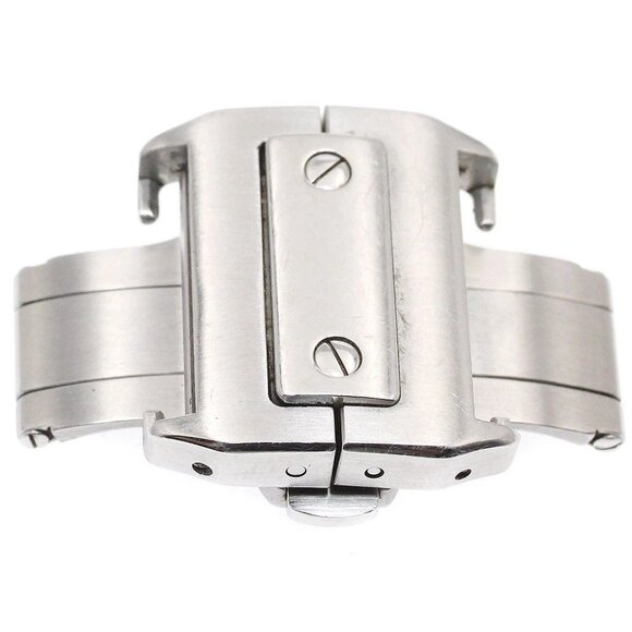 CARTIER Santos 100LM W20073X8 Silver Dial Automatic Men's Watch_898286 - Picture 6 of 6